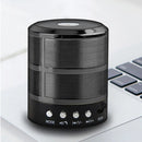 Caixa de Som 887 Mini Caixinha Bluetooth Portatil Usb Sd Fm Bateria Recarregavel Amplificada - Grave Potente