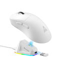 Mouse Gamer SOLAKAKA SM822 SM820 Tri-Mode 24000 DPI com Dock de Carregamento
