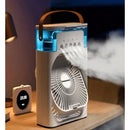 Mini Ar Condicionado Portátil USB Ventilador Umidificador Recarregável