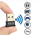 Adaptador Bluetooth 5.0 USB para PC Notebook Receptor e Transmissor de Áudio