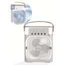 Mini Ar Condicionado Portátil USB Ventilador Umidificador Recarregável