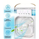 Mini Ar Condicionado Portátil USB Ventilador Umidificador Recarregável