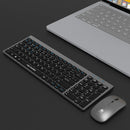 Kit Teclado e Mouse Sem Fio BK-8078 Bluetooth Recarregável ABNT2
