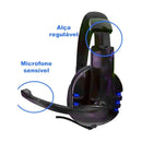 Headset Gamer com Microfone para PC Notebook Celular Fone de Ouvido Gamer