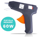Pistola de Cola Quente Profissional 60W Bivolt – Botão Liga/Desliga