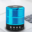 Caixa de Som 887 Mini Caixinha Bluetooth Portatil Usb Sd Fm Bateria Recarregavel Amplificada - Grave Potente