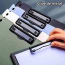 Prancheta A4 com Capa e Porta Caneta – Organizador Escolar e Escritório