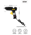 Pistola de Cola Quente Profissional 60W Bivolt – Botão Liga/Desliga