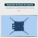 Suporte Articulado para TV e Monitor VESA Braço Ajustável Universal