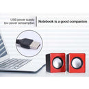 Caixa de Som para PC Notebook Desktop Áudio Estéreo Amplificado USB