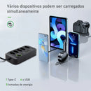 Extensão Elétrica com Filtro de Linha USB – 5 Metros | Bivolt 110V/220V | 10A