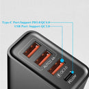 Carregador Turbo 20W 2 Portas USB Carregamento Rápido Universal