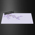 Mouse Pad Gamer XXL Black Sakura Kawaii Desk Mat Flor de Cerejeira
