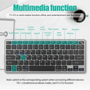 Kit Teclado e Mouse Sem Fio Bluetooth 5.0 2.4G para Notebook e PC