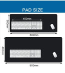 Mouse Pad Gamer XXL Black Sakura Kawaii Desk Mat Flor de Cerejeira