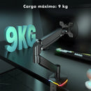 Suporte Articulado para Monitor RGB Braço Ajustável Ergonômico Gamer