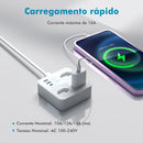 Smart Switch com Tomada e USB | Tomada Inteligente com Filtro de Linha