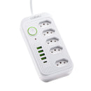 Extensão Elétrica com Filtro de Linha USB – 5 Metros | Bivolt 110V/220V | 10A