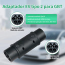 Adaptador EV Chiefleed Tipo 2 IEC 62196 para GBT 32A até 22KW