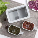 Porta Temperos ECOCO de Parede Organizador para Sal Açúcar e Condimentos