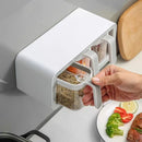 Porta Temperos ECOCO de Parede Organizador para Sal Açúcar e Condimentos