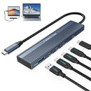 Docking Station ACASIS 5 em 1 USB-C – Hub 10Gbps com Vídeo 4K e Carregamento PD
