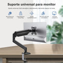 Suporte Articulado para Monitor Braço Mecânico a Gás Alumínio VESA