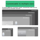 Mouse Pad Gamer XXL Black White Strata Desk Mat Grande Antiderrapante