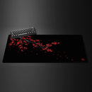 Mouse Pad Gamer XXL Black Sakura Kawaii Desk Mat Flor de Cerejeira