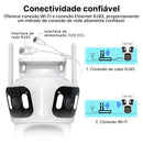 Câmera IP Wi-Fi P15 iCSee com 3 Lentes e Visão Tripla – Segurança Inteligente