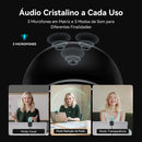 Webcam EMEET Piko 4K UHD Dual Camera com 3 Microfones para Streaming