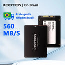 SSD KOOTION SATA III 2.5" – Alta Performance para PC, Notebook e PS4