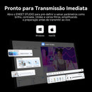Webcam EMEET Piko 4K UHD Dual Camera com 3 Microfones para Streaming