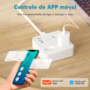 Smart Switch com Tomada e USB | Tomada Inteligente com Filtro de Linha