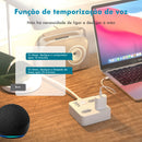Smart Switch com Tomada e USB | Tomada Inteligente com Filtro de Linha